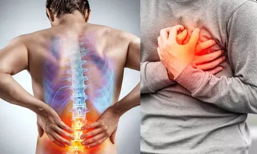 Back Pain - Heart Attack: వెన్ను నొప్పి కూడా గుండెపోటు లక్షణమా? నిపుణులు ఏమంటున్నారంటే.. Back Pain - Heart Attack: వెన్ను నొప్పి కూడా గుండెపోటు లక్షణమా? నిపుణులు ఏమంటున్నారంటే..
