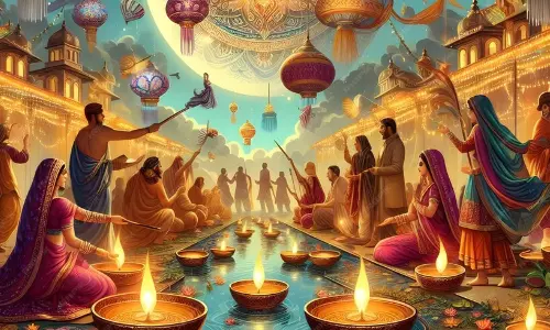 Story Behind Diwali Festival: దీపావళి పండగ వెనుక ఇంత పెద్ద కథ ఉందా? యముడినే వెనక్కి పంపించిన ఆ కథ మీకూ తెలుసా? Story Behind Diwali Festival: దీపావళి పండగ వెనుక ఇంత పెద్ద కథ ఉందా? యముడినే వెనక్కి పంపించిన ఆ కథ మీకూ తెలుసా?