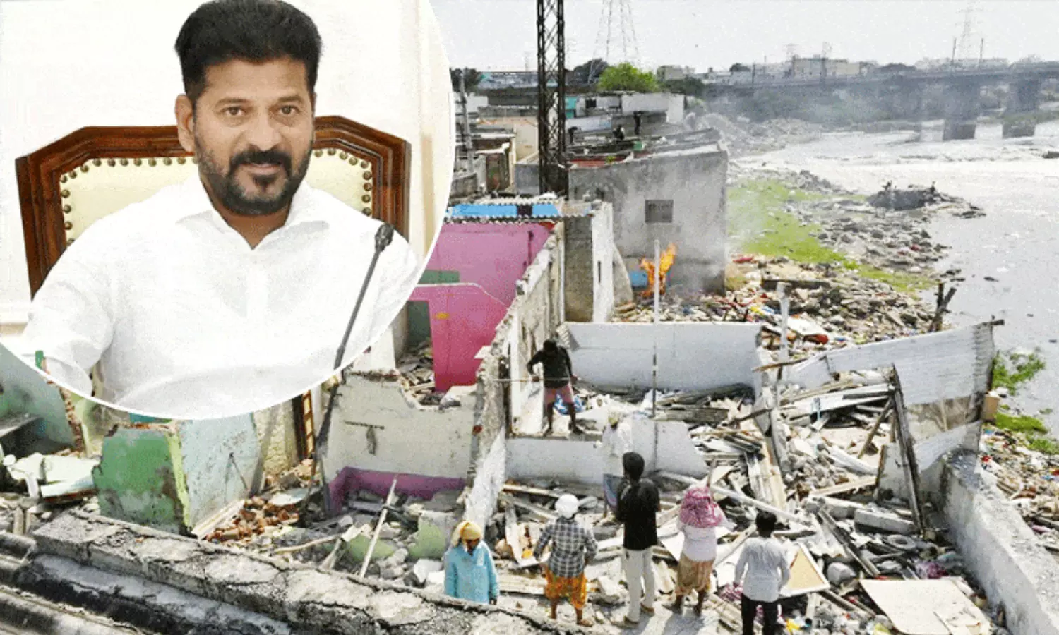 The Hyderabad government is trying to do justice to the residents of Musi