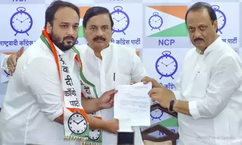 Baba Siddique Son Joins Team Ajit Pawars NCP Baba Siddique Son Joins Team Ajit Pawars NCP