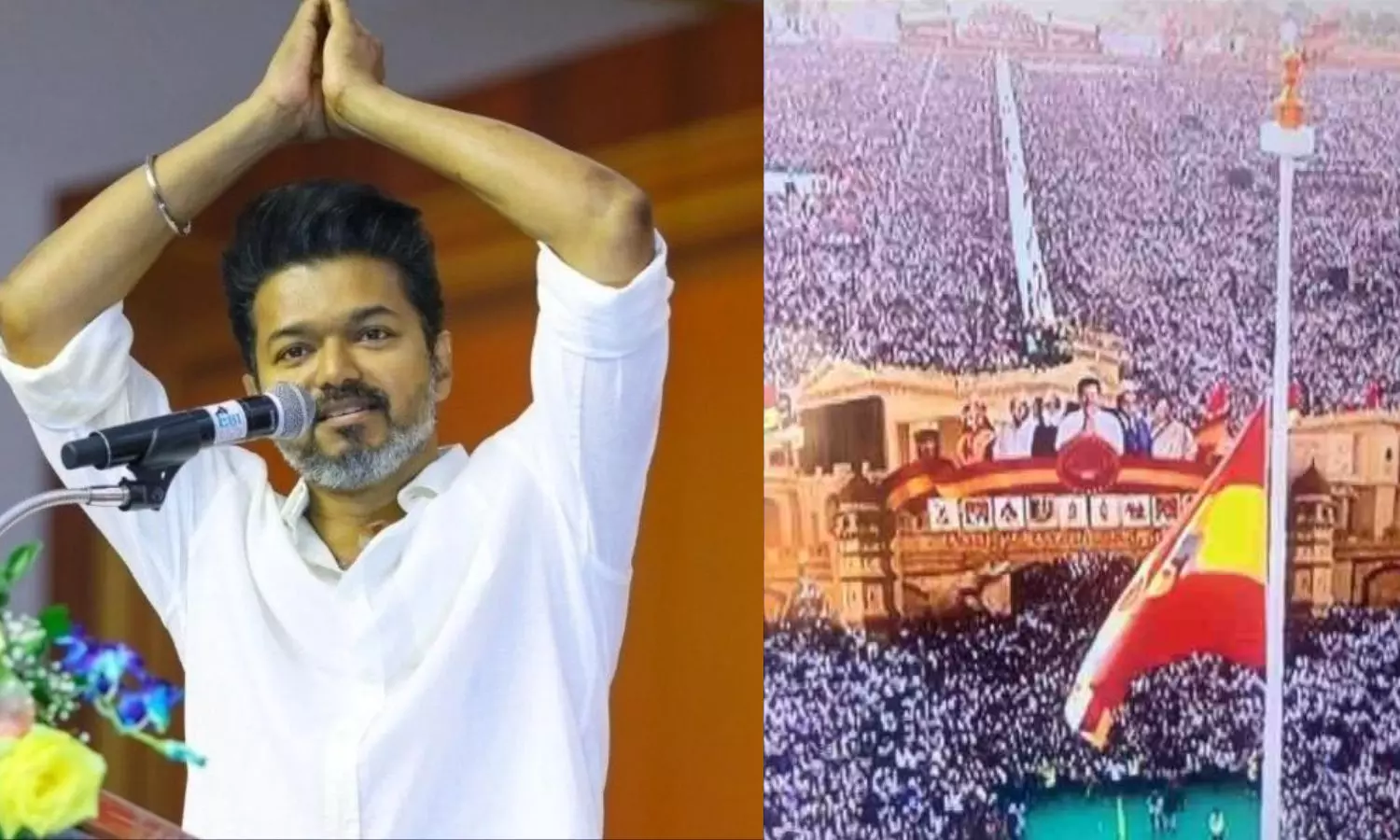 Vijay Speech: రాజకీయ నాయకుడిగా విజయ్ తొలి ప్రసంగం.. బీజేపి, ఉదయనిధి స్టాలిన్ పార్టీల గురించి క్లారిటీ