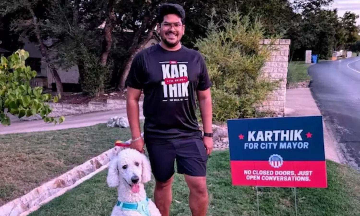 Who is Karthik Naralasetty Indian-American Businessman Contesting in Texas Mayor Election