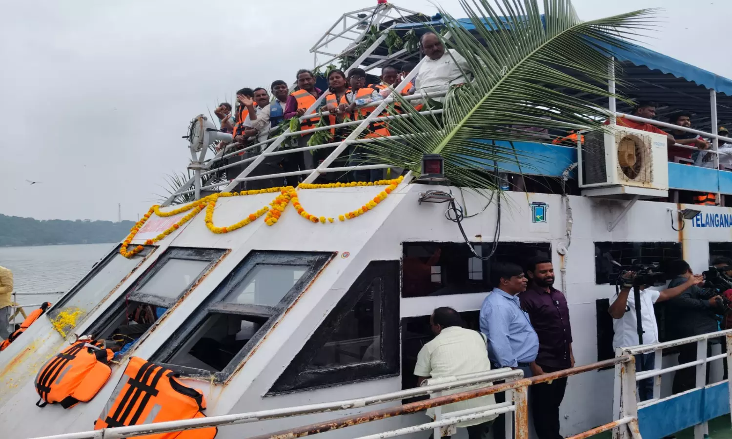 Nagarjuna Sagar To Srisailam Launch Journey Started