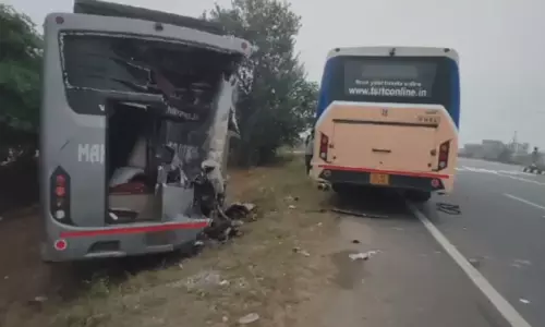 Road Accident in Kodada Road Accident in Kodada