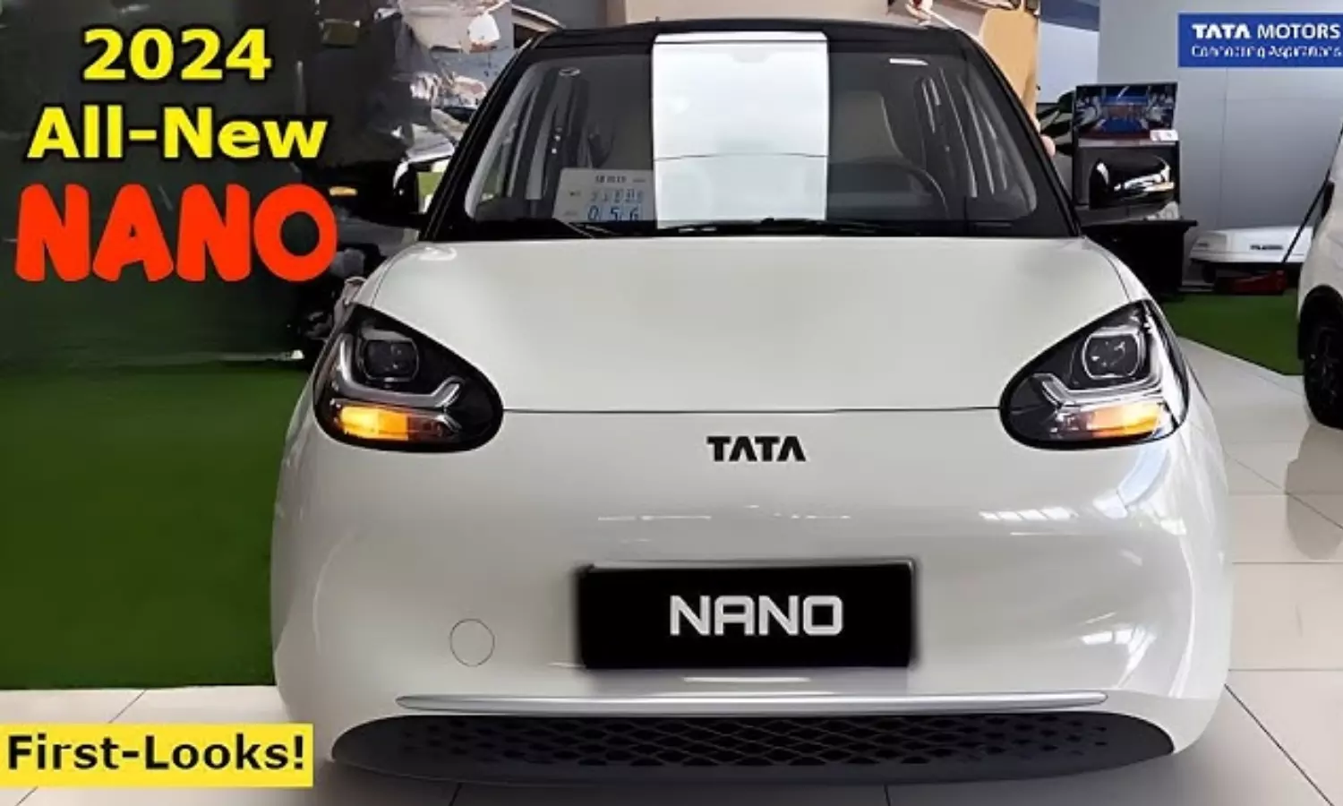 Tata Nano Electric Car With a Top Speed of 300 km has Come to Round