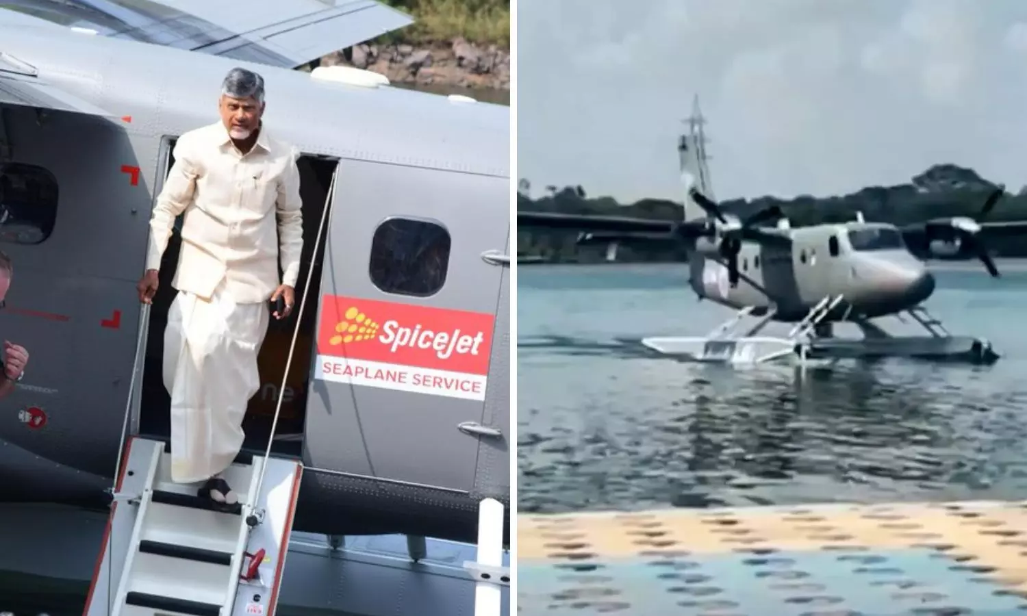 Sea Plane Services: దేశంలోనే తొలిసారిగా టూరిజంలో సీ ప్లేన్ : చంద్రబాబు