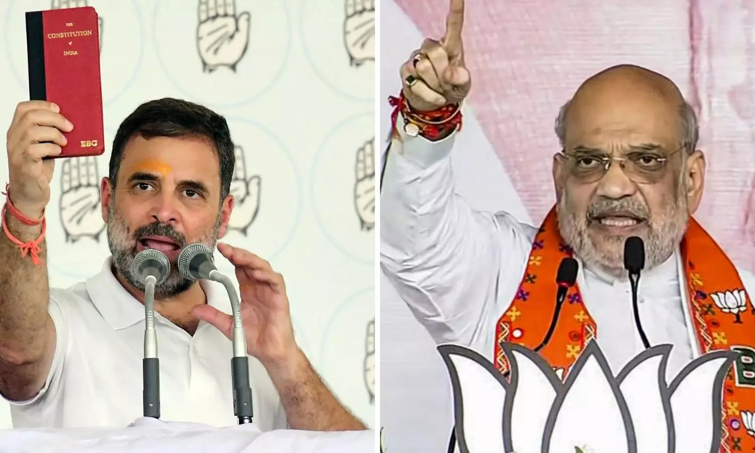 Amit Shah: రాహుల్ గాంధీ రాజ్యాంగాన్ని, అంబేద్కర్‌ను అవమానించారన్న అమిత్ షా