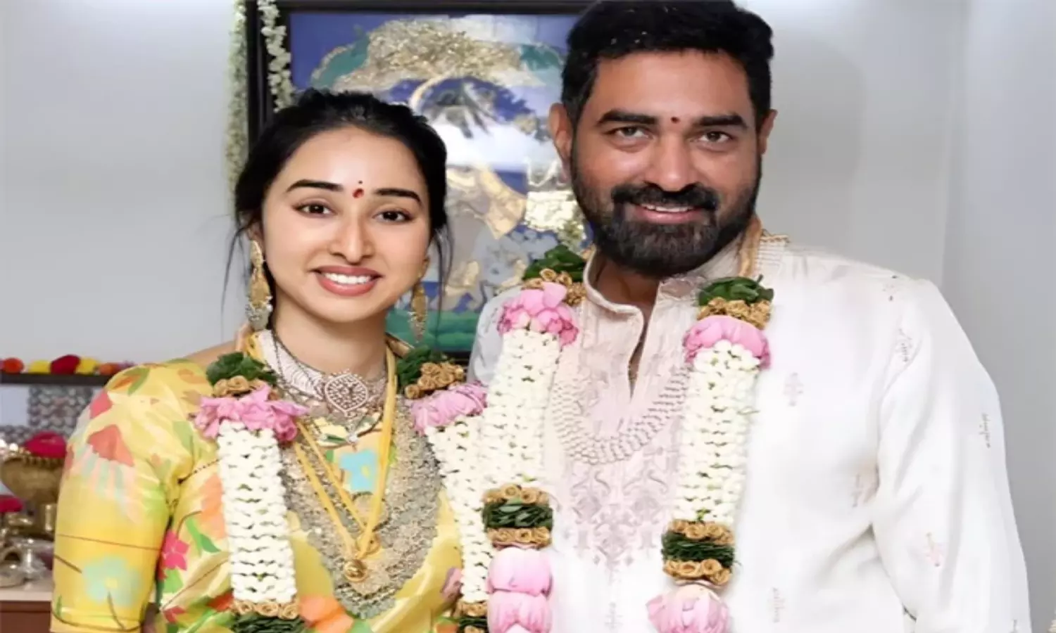 Director Krish Marriage Photos Viral