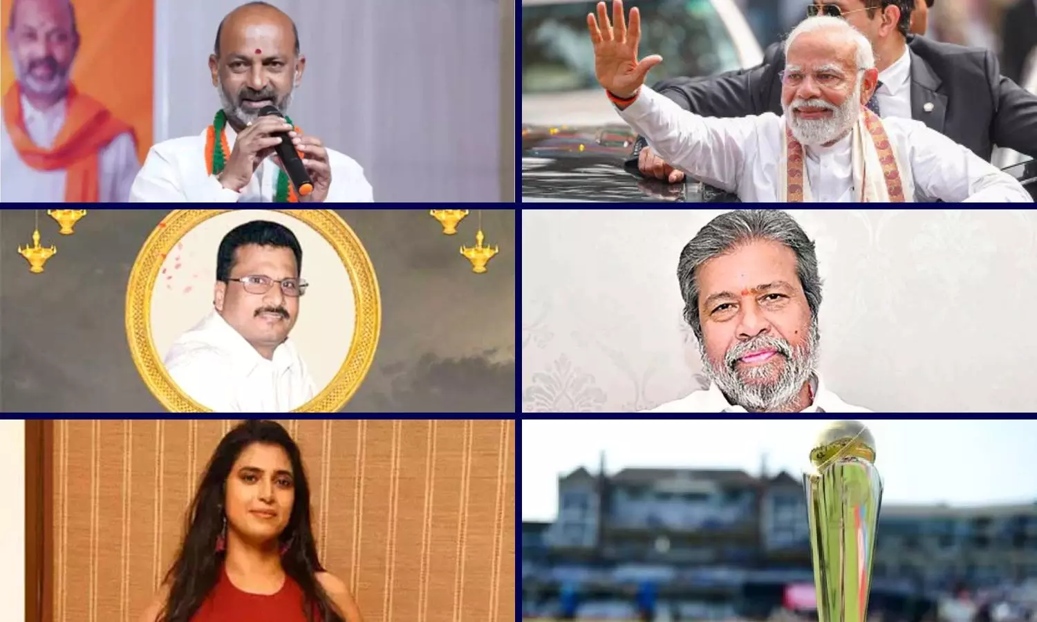 TOP 6 NEWS @ 6PM: బీఆర్ఎస్, కాంగ్రెస్ రెండూ ఒక్కటే.. ఇదిగో ప్రూఫ్ అంటున్న బండి సంజయ్