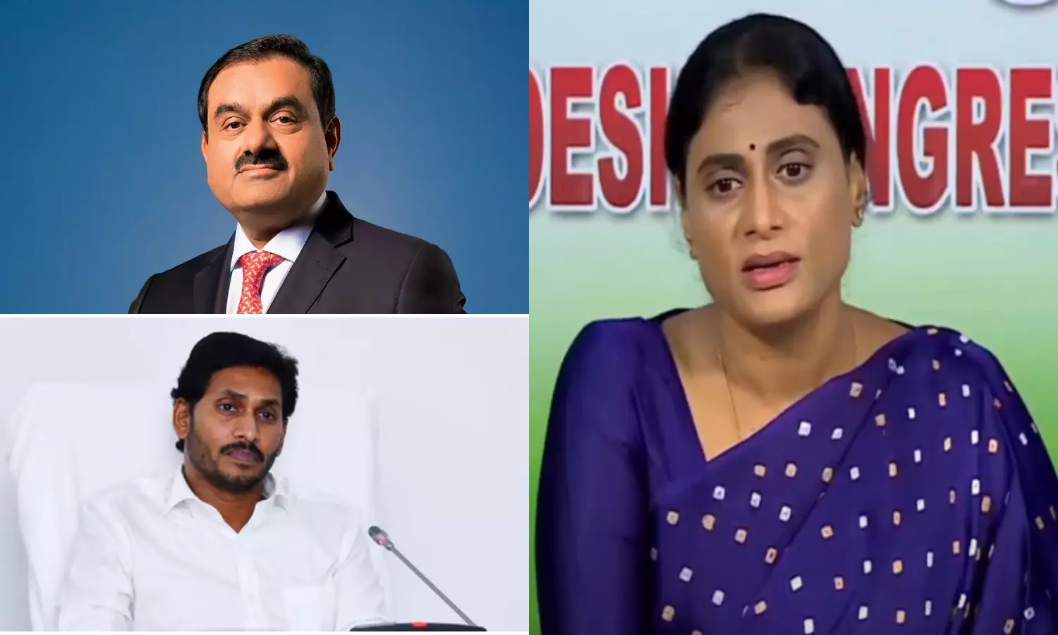 YS Sharmila Fire on Jagan Over Adani Issue