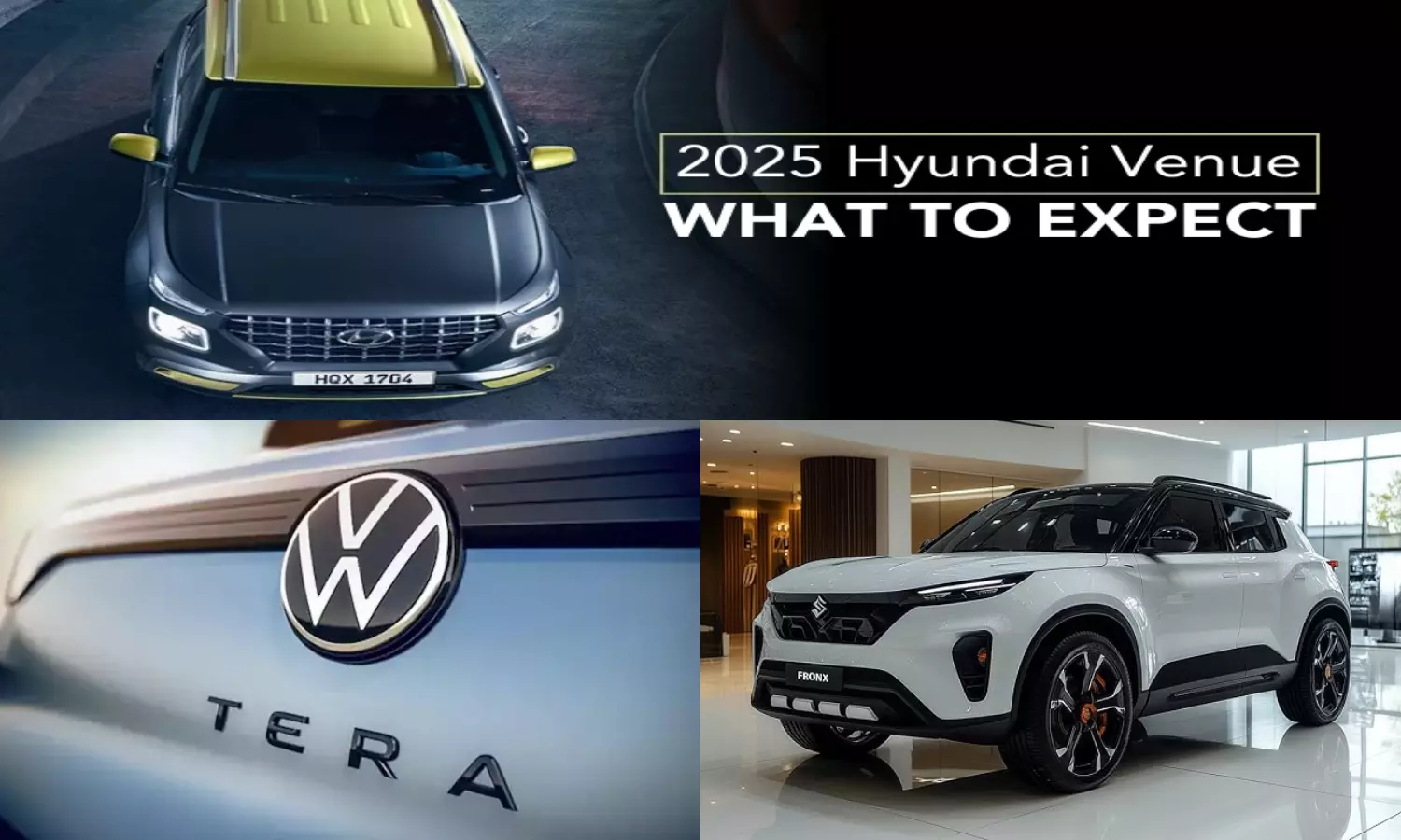 Hyundai Maruti Volkswagen are Preparing to Launch Three Compact SUV in 2025