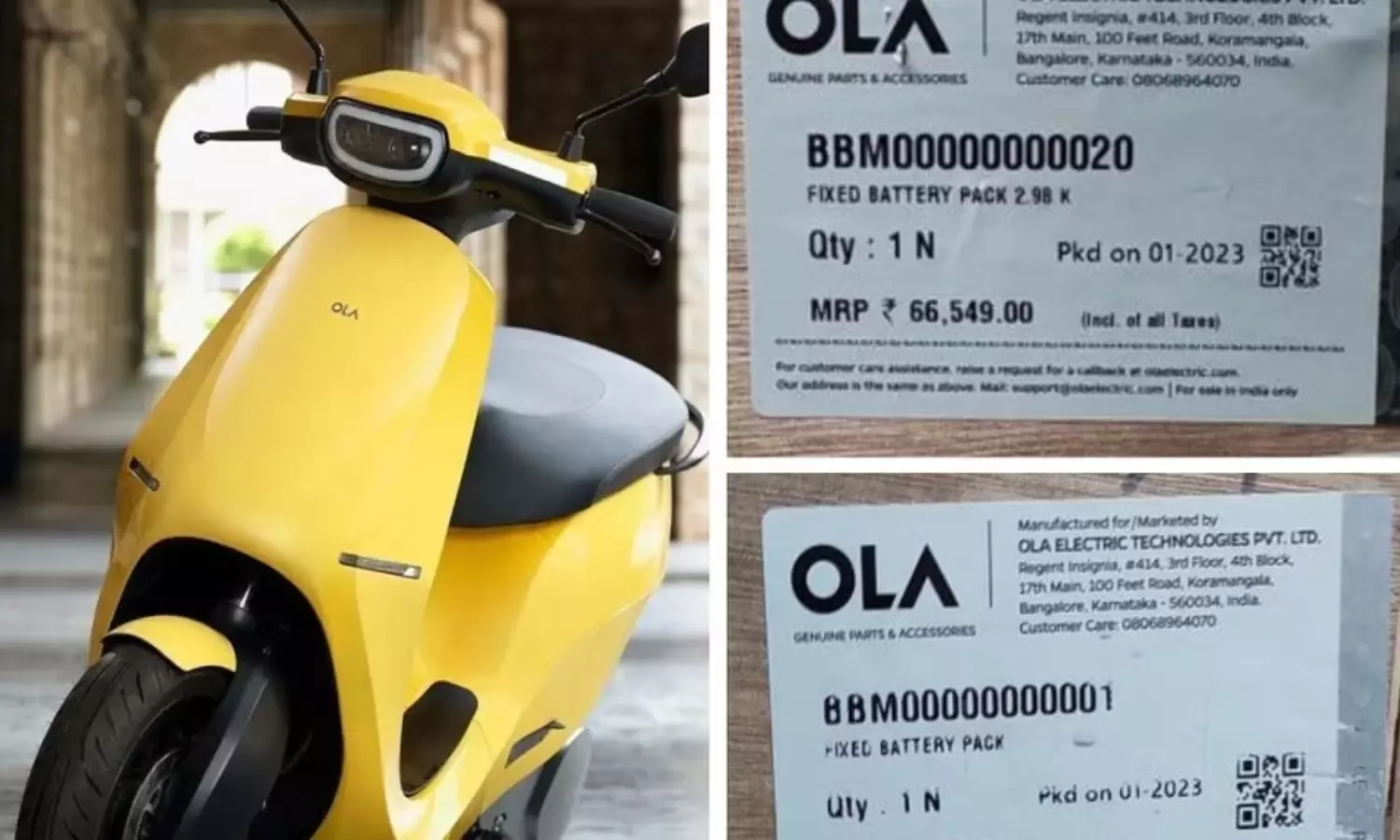 Ola S1 Pro Battery Price Ranges From Rs. 87000 to Rs 90000