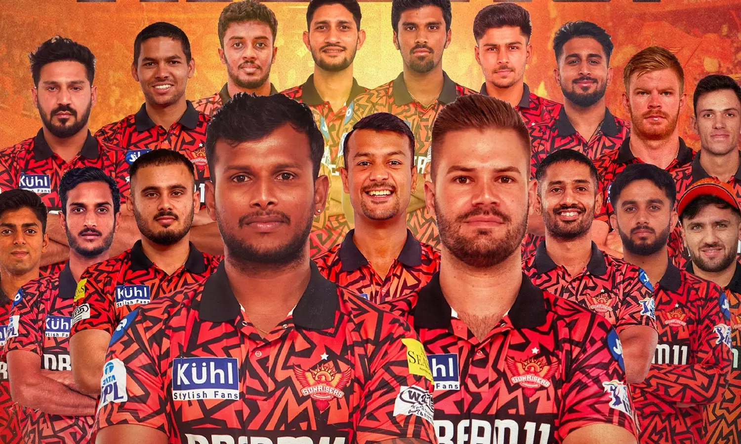 SRH Full Squad, IPL 2025