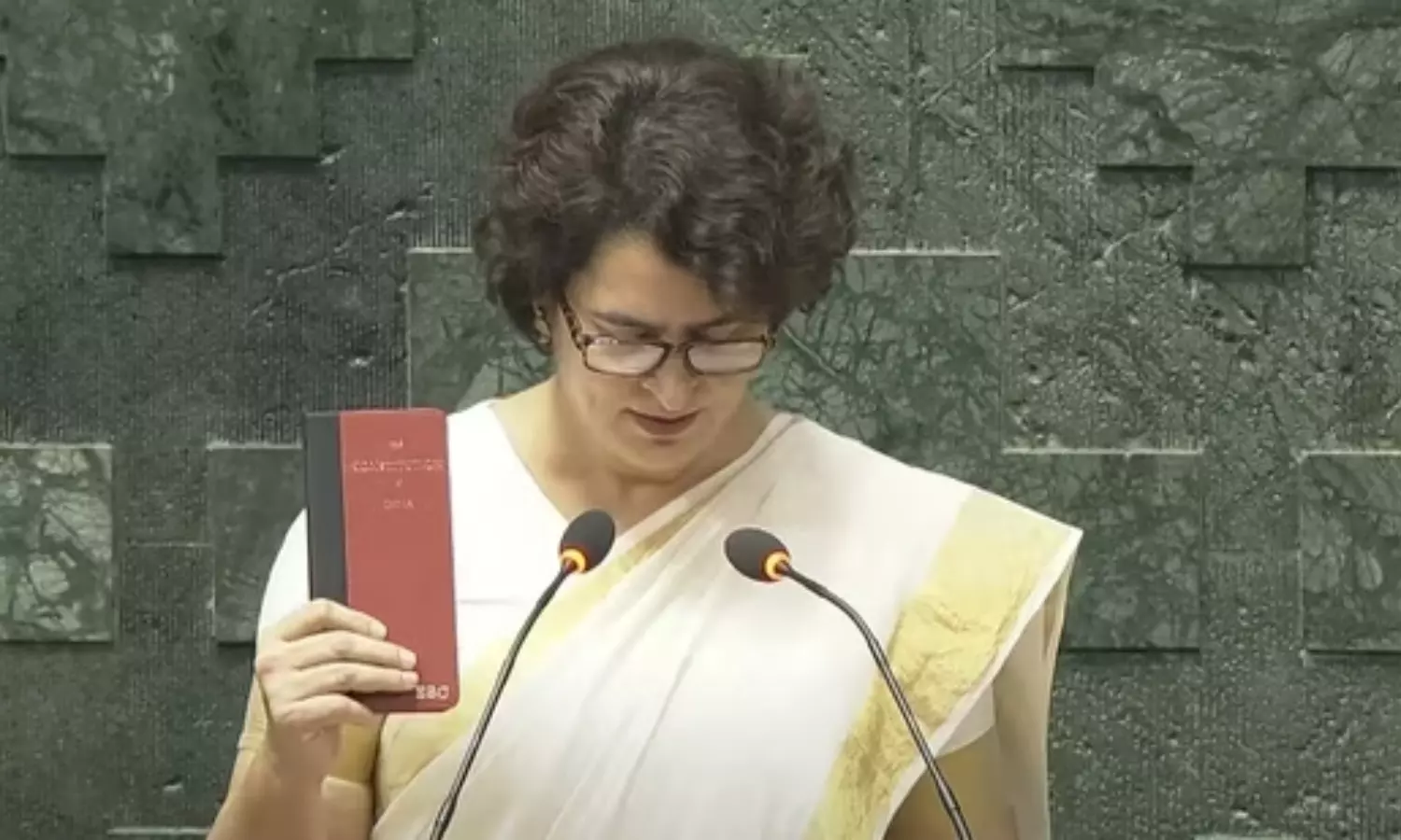 Priyanka Gandhi Takes Oath As Wayanad MP