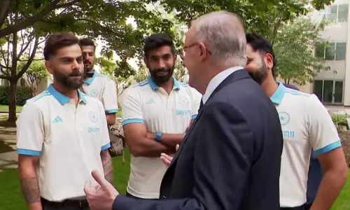 IND vs AUS 2nd Test: Virat Kohli and PM Anthony joked about Perth Test Century IND vs AUS 2nd Test: Virat Kohli and PM Anthony joked about Perth Test Century