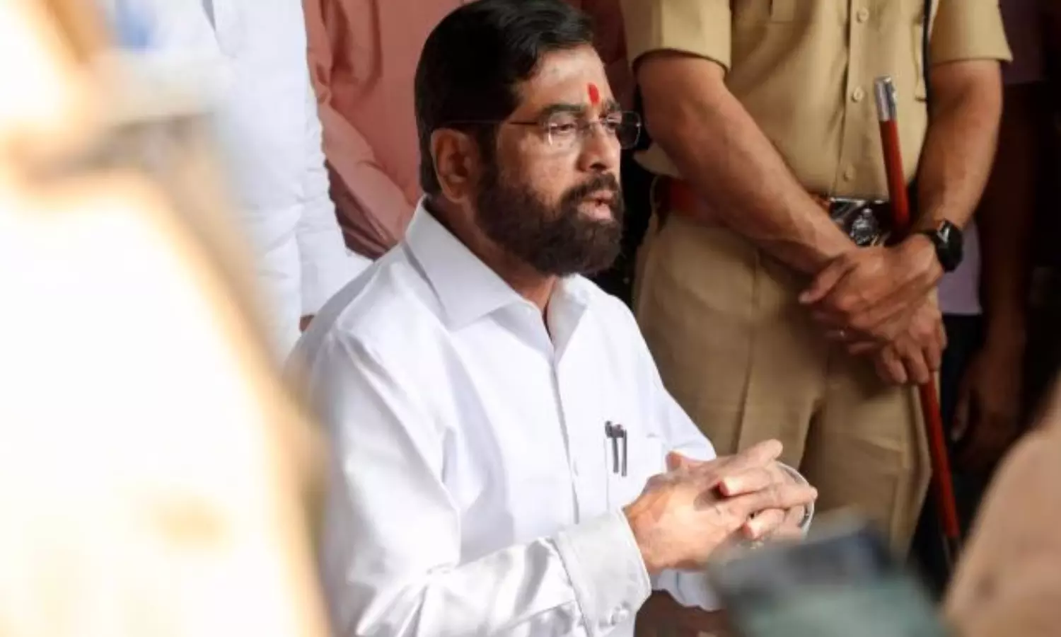 Maharashtra CM Eknath Shinde Hospitalised