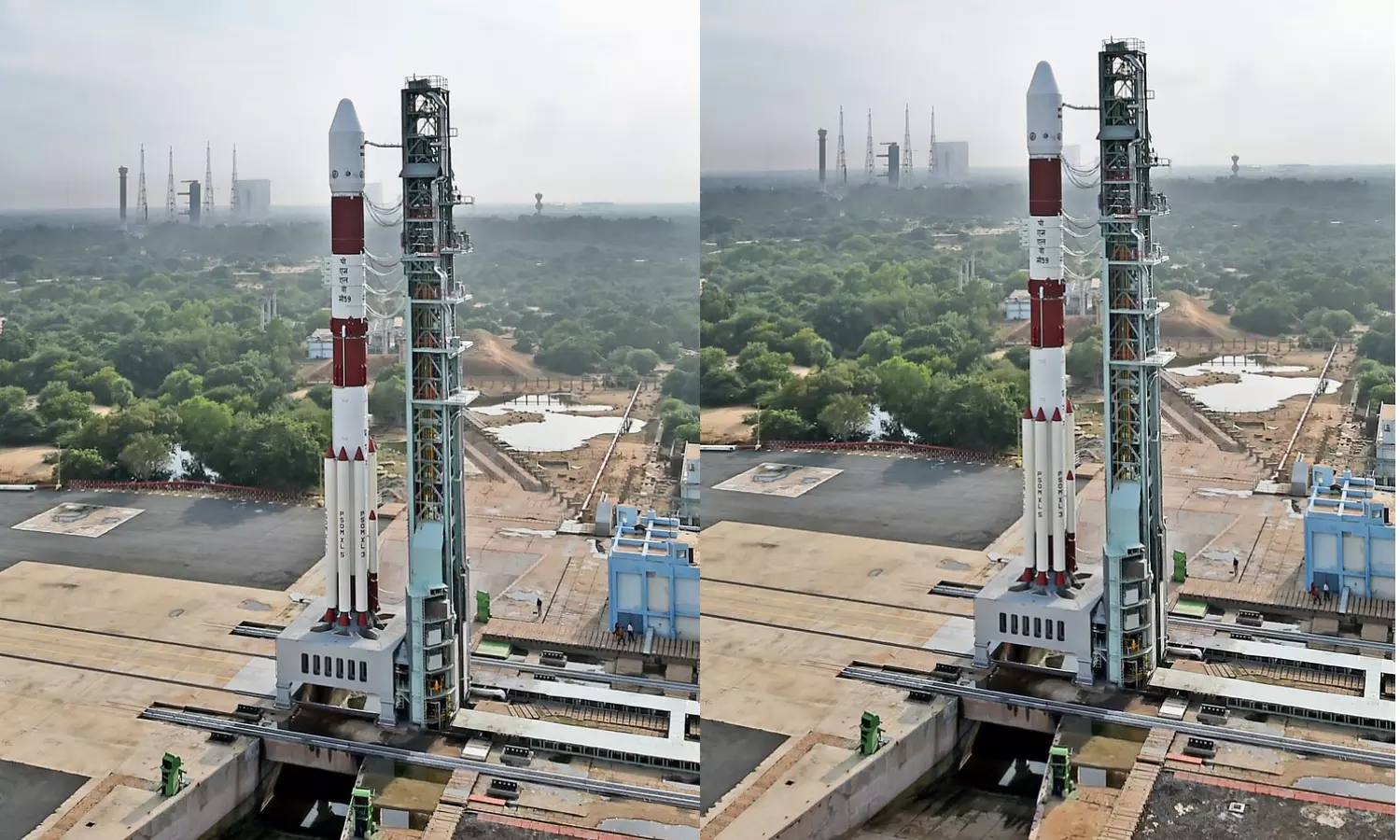 PSLV C59 is Ready to Launch ESA’s PROBA 3 Satellites