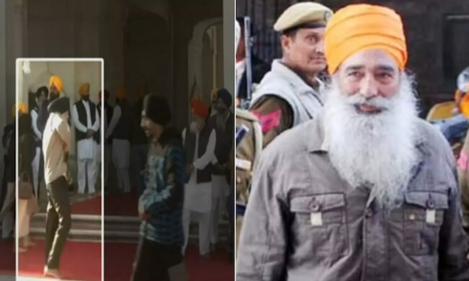 Man Fires At Sukhbir Singh Badal During At Golden Temple