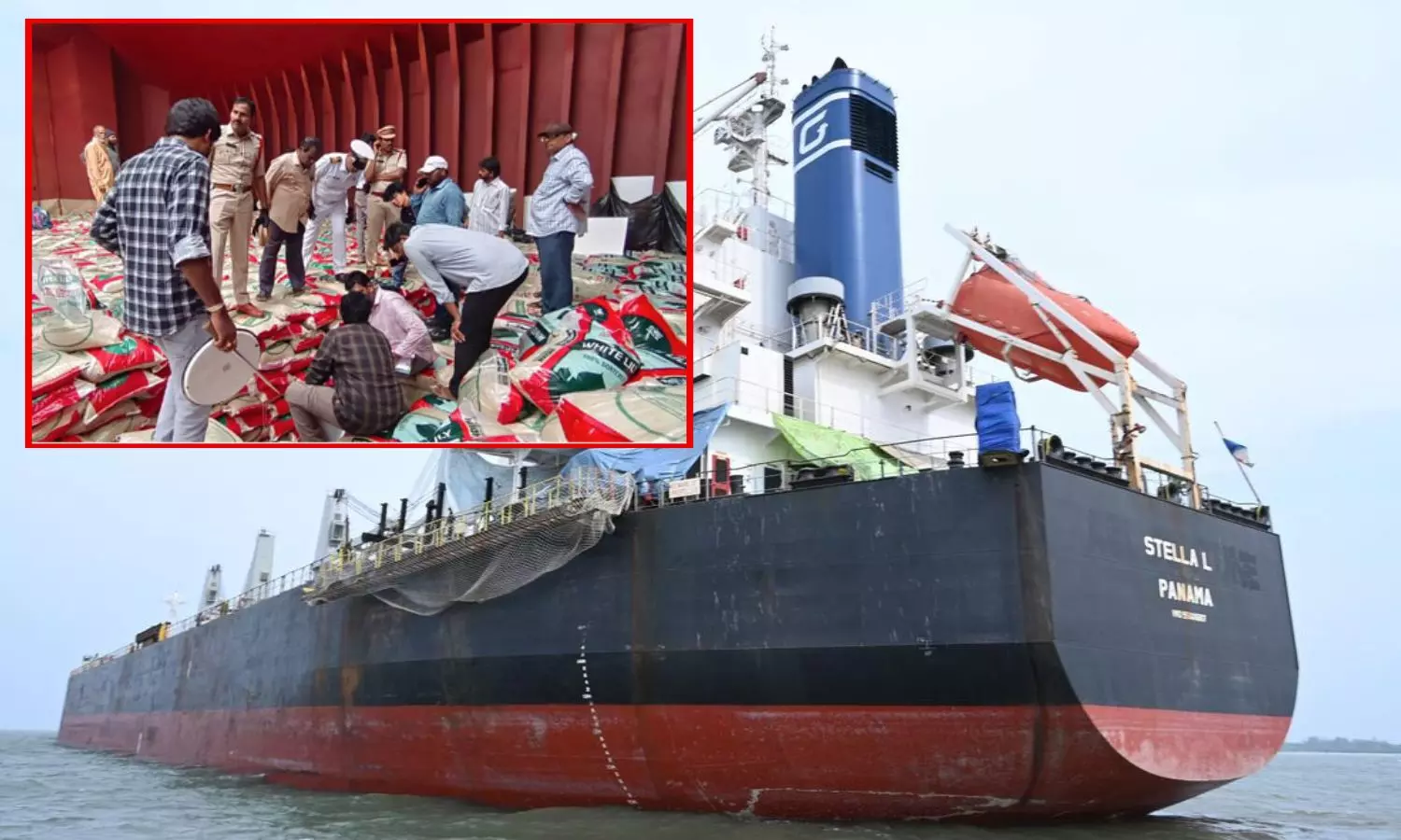 Kakinada Port: కాకినాడ పోర్టులో స్టెల్లా షిప్‌లో మళ్లీ తనిఖీల హంగామా.. ఈసారి ఏం దొరుకుతుందో!!