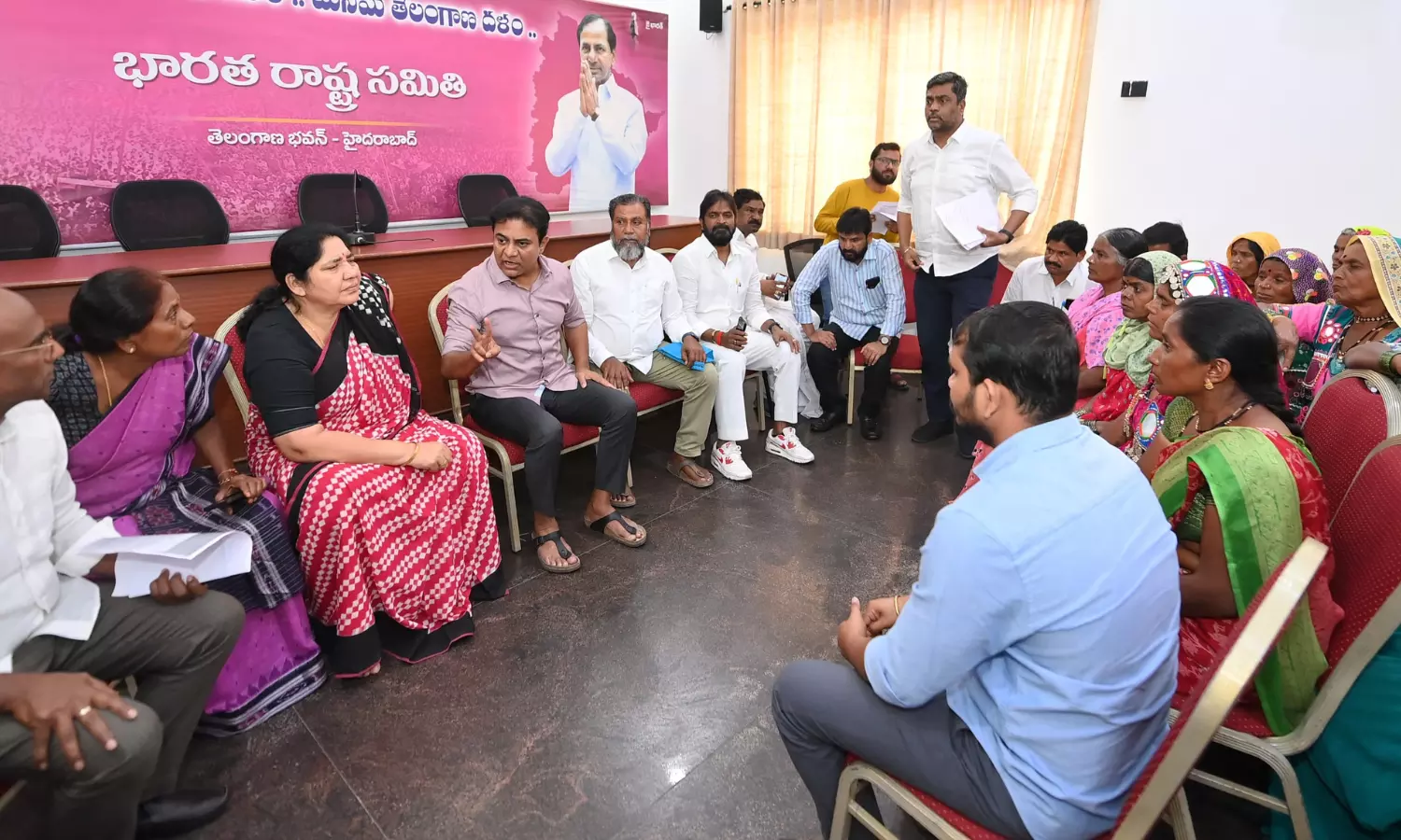 ktr gives assurance to lagacharla victims