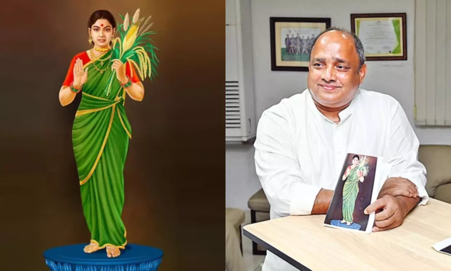 Sculptor Ramana Reddy About Telangana Thalli Statue