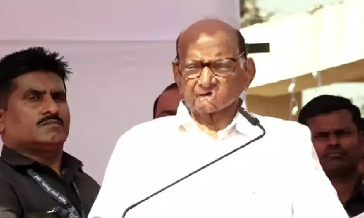 Sharad Pawar Holds Anti-EVM Event in Markadwadi