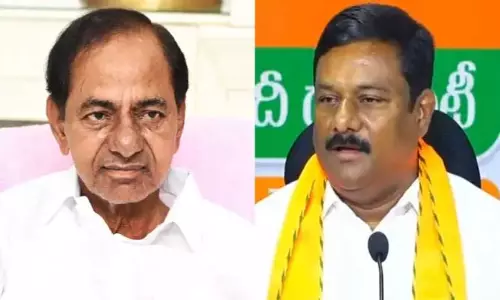 BJLP Leader Eleti Maheshwar Reddy Meets KCR BJLP Leader Eleti Maheshwar Reddy Meets KCR