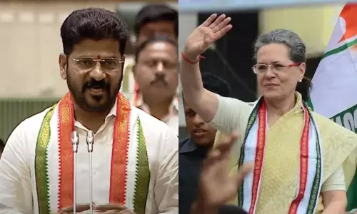 CM Revanth Reddy Praises Sonia Gandhi in Assembly
