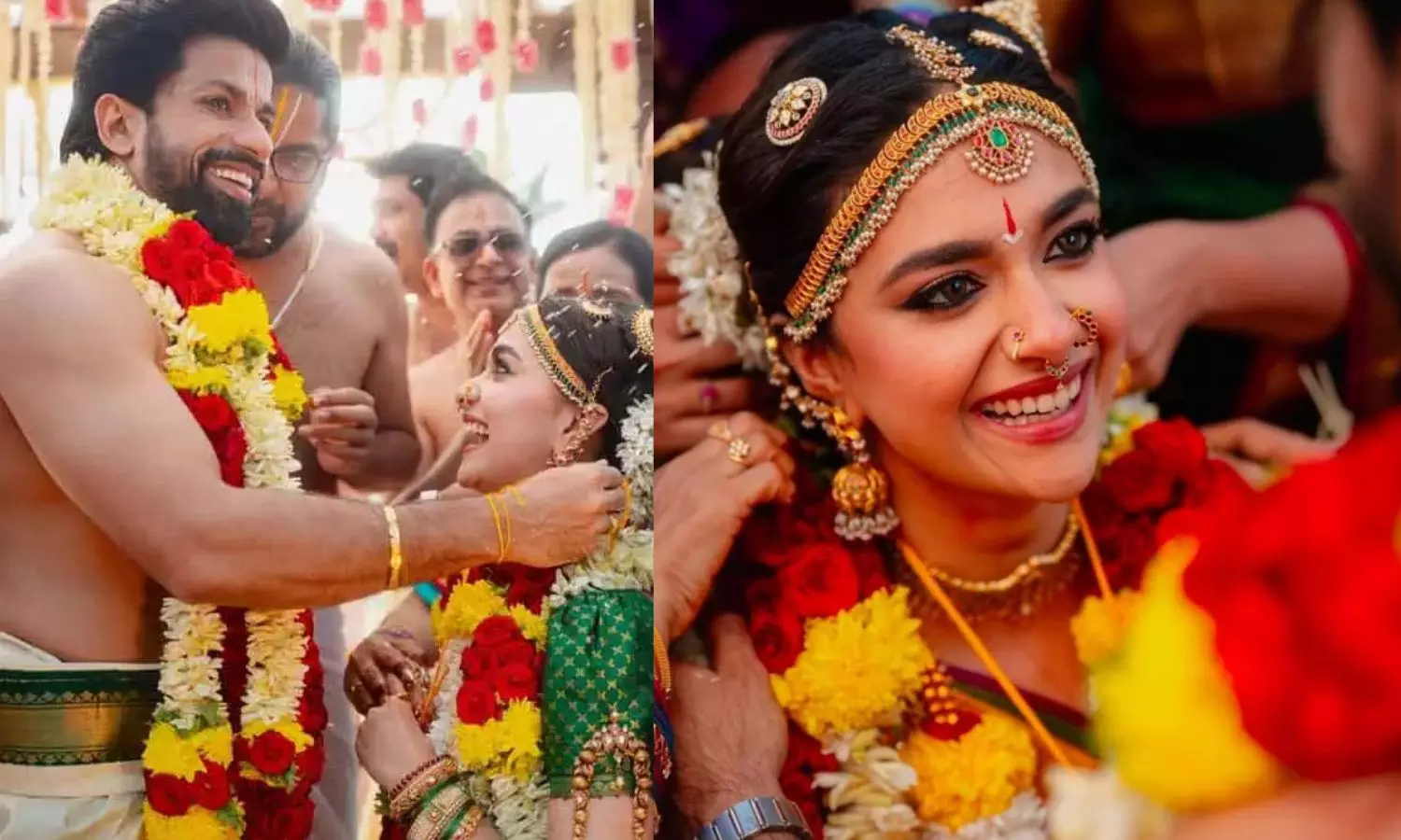 Keerthy Suresh and Antony Thattil wedding first photos out