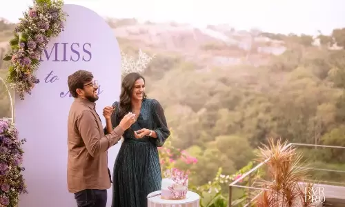 PV Sindhu Gets Engaged To Venkata Datta Sai PV Sindhu Gets Engaged To Venkata Datta Sai