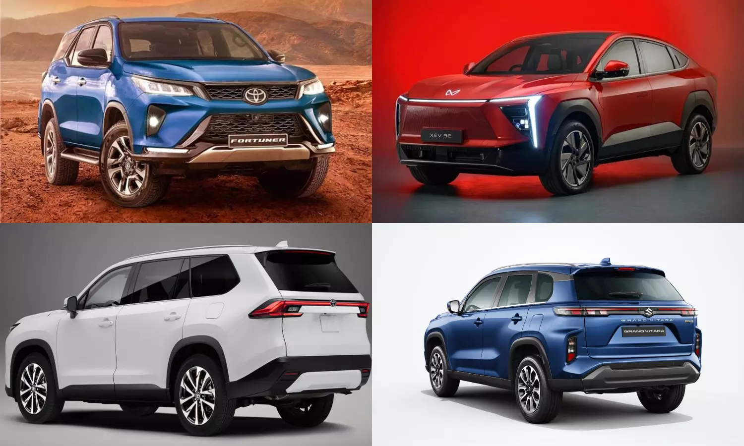 The 2025 Lineup Includes the Grand Vitara 7 Seater to the Toyota Fortuner Mild Hybrid