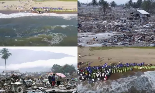 Tsunami 2024: రాకాసి సునామీకి 20 ఏళ్లు.. ఎప్పటికీ మరిచిపోలేని ఓ పీడకల Tsunami 2024: రాకాసి సునామీకి 20 ఏళ్లు.. ఎప్పటికీ మరిచిపోలేని ఓ పీడకల