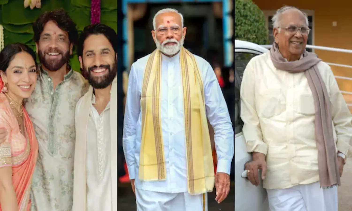 Nagarjuna, Naga Chaitanya and Sobhita Thank PM Modi for Akkineni Nageswara Rao Tribute