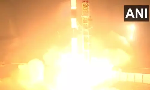 ISRO PSLV-C60 Launched, ISRO’s SpaDeX mission - Image courtesy ANI