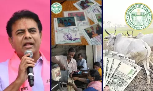 TOP 6 News @ 6 PM: కేటీఆర్కు బిగ్ రిలీఫ్... తెలంగాణలో రేషన్ కార్డుల జారీ, రైతు భరోసా ప్రక్రియ ఎక్కడి వరకొచ్చింది? TOP 6 News @ 6 PM: కేటీఆర్కు బిగ్ రిలీఫ్... తెలంగాణలో రేషన్ కార్డుల జారీ, రైతు భరోసా ప్రక్రియ ఎక్కడి వరకొచ్చింది?