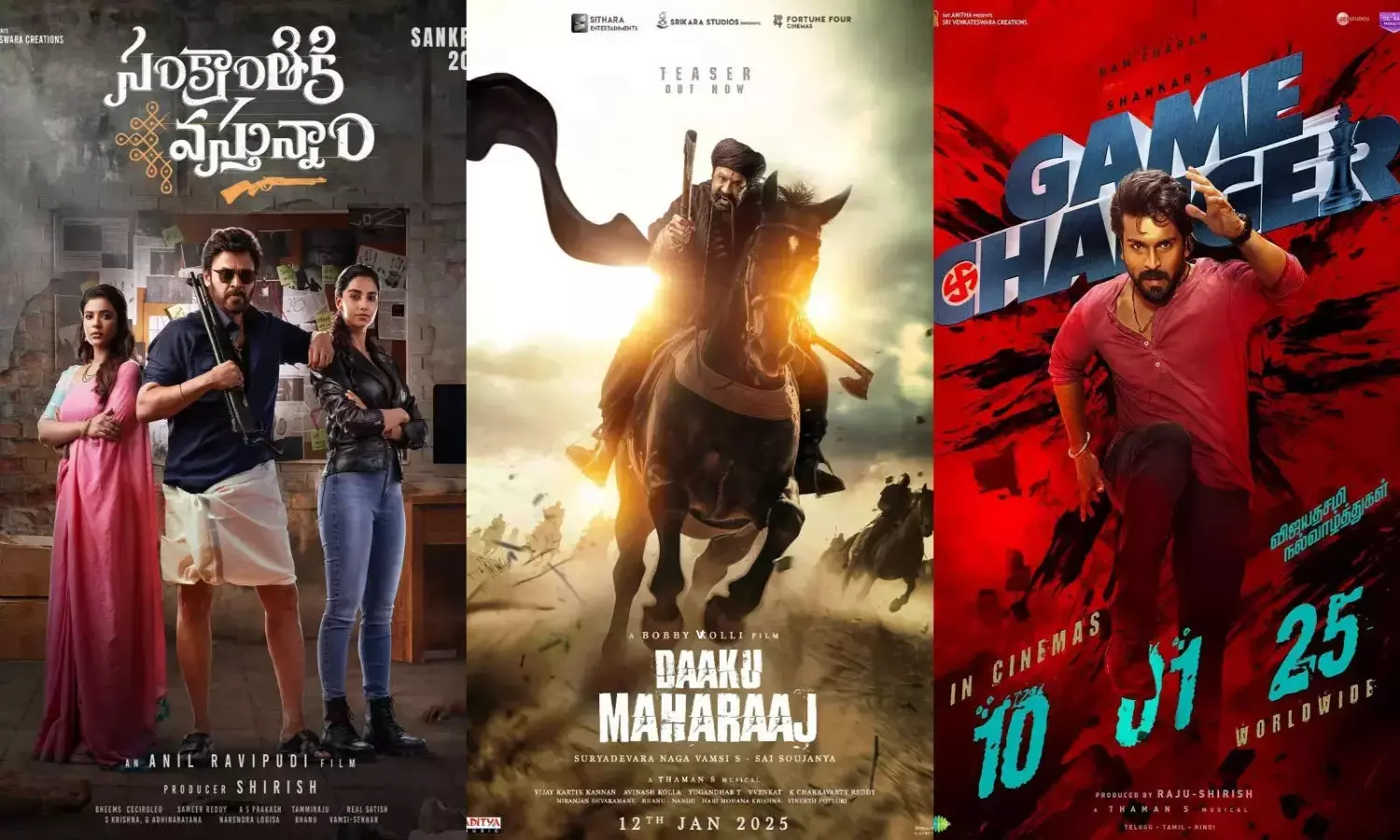 List of Movies and Web Series Releasing for This Sankranti