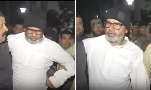 Prashant Kishor Forcibly Taken To AIIMS Prashant Kishor Forcibly Taken To AIIMS