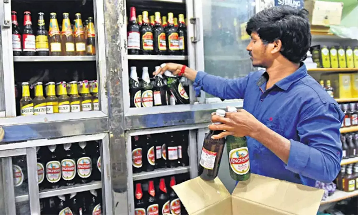 Kingfisher Beer Stops Supply to Telangana