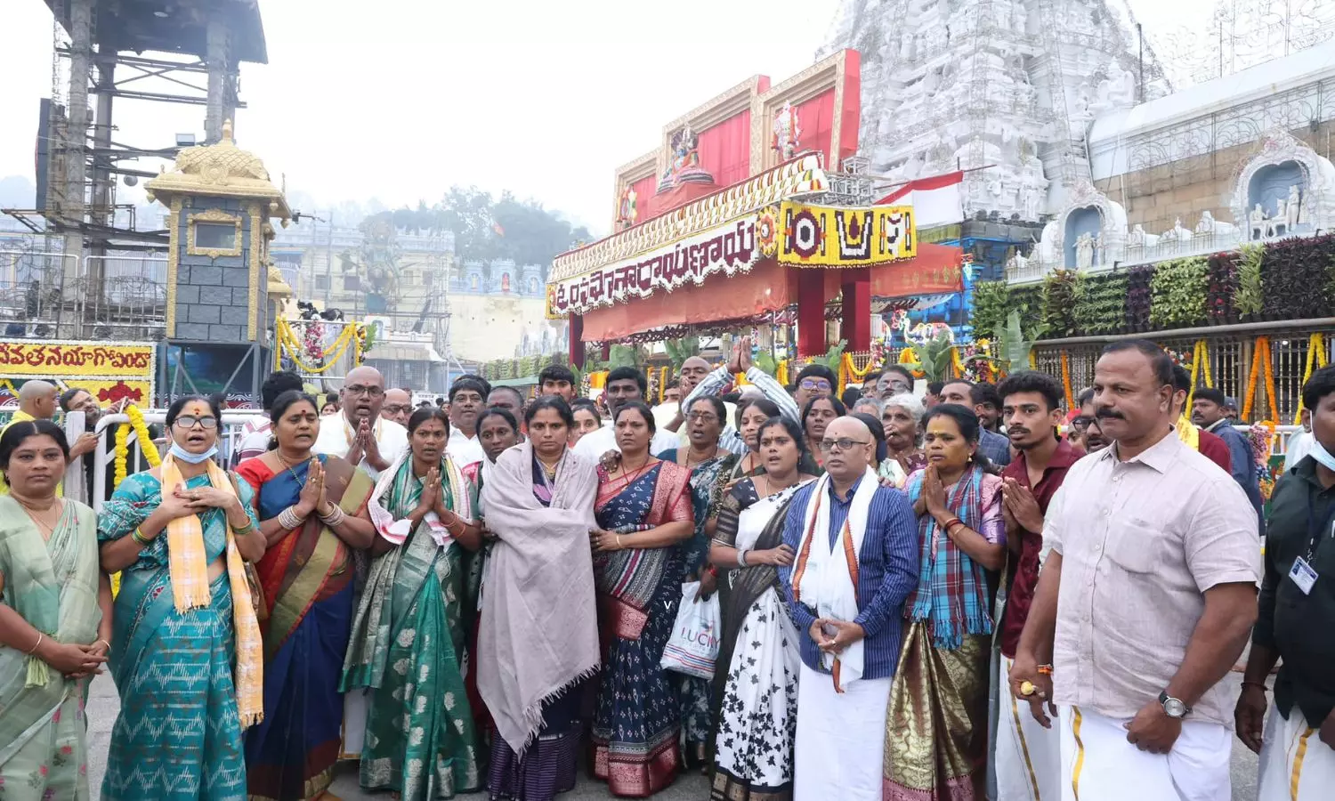 TTD Provides Special Vaikunta Dwara Darshan For Tirupati Stampede Victims