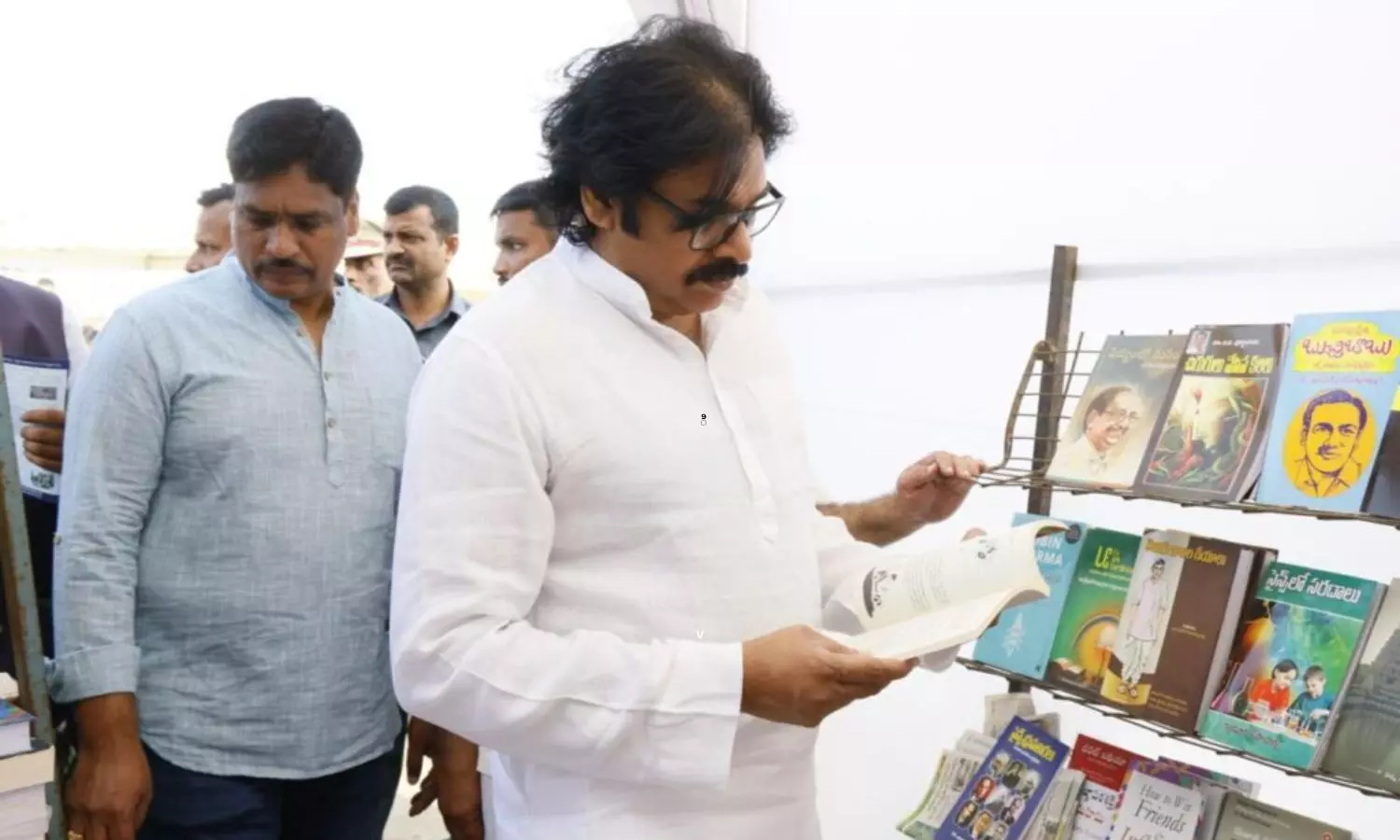 Pawan Kalyan Buys Books Worth Rs 10 Lakh