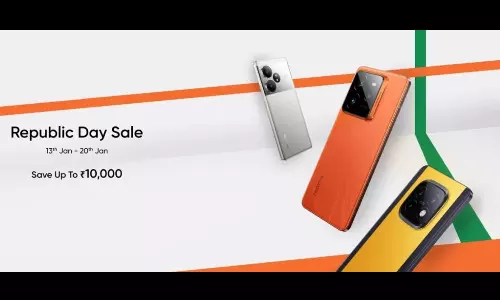 Realme Republic Day Sale 2025: రియల్మి స్మార్ట్ఫోన్స్, ఇయర్బడ్స్పై భారీగా డిస్కౌంట్స్ Realme Republic Day Sale 2025: రియల్మి స్మార్ట్ఫోన్స్, ఇయర్బడ్స్పై భారీగా డిస్కౌంట్స్