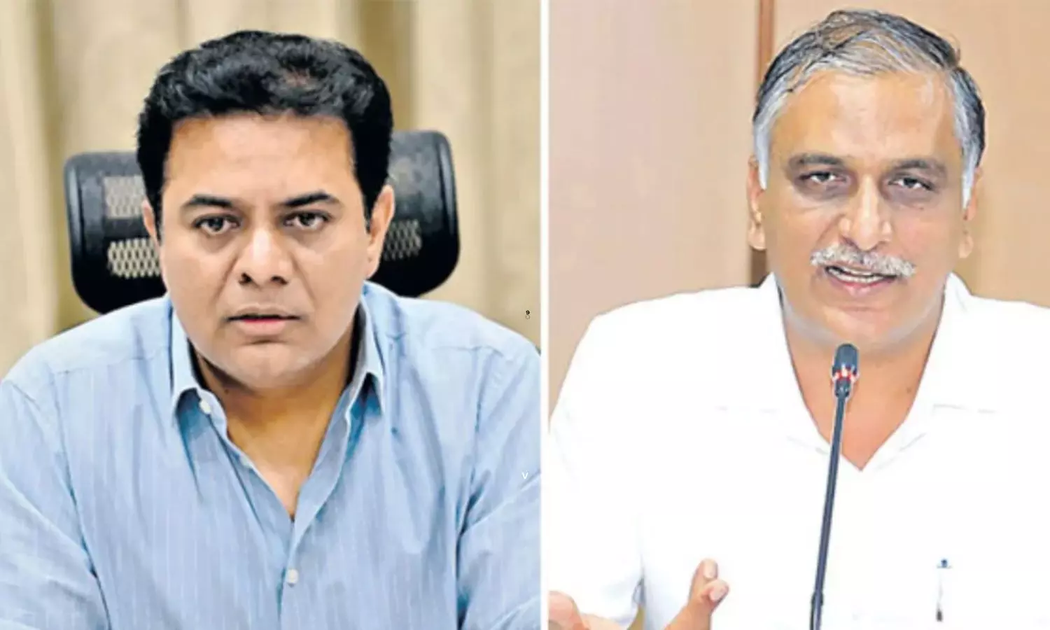 BRS Leaders KTR And Harish Rao House Arrested