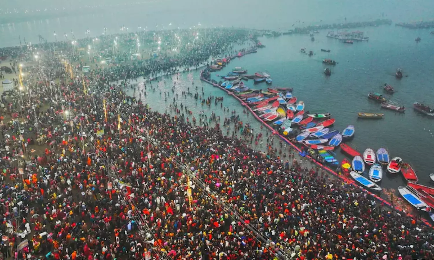 Devotees Rush Increases at Maha Kumbh Mela 2025