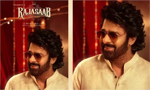 Prabhas Raja Saab New Poster of Unveiled