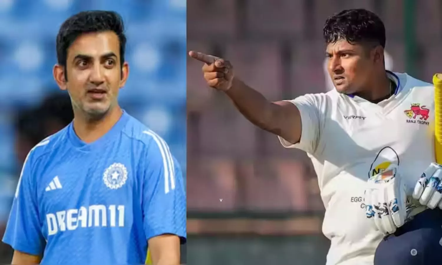 Social Media Claims That Gautam Gambhir Ruined Sarfaraz Khans Career