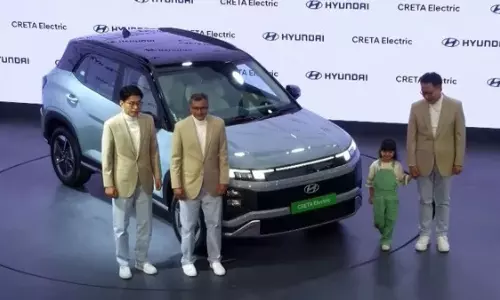 Hyundai Creta EV was officially launched at the Auto Expo 2025 at the price of Rs. 17.99 lakh