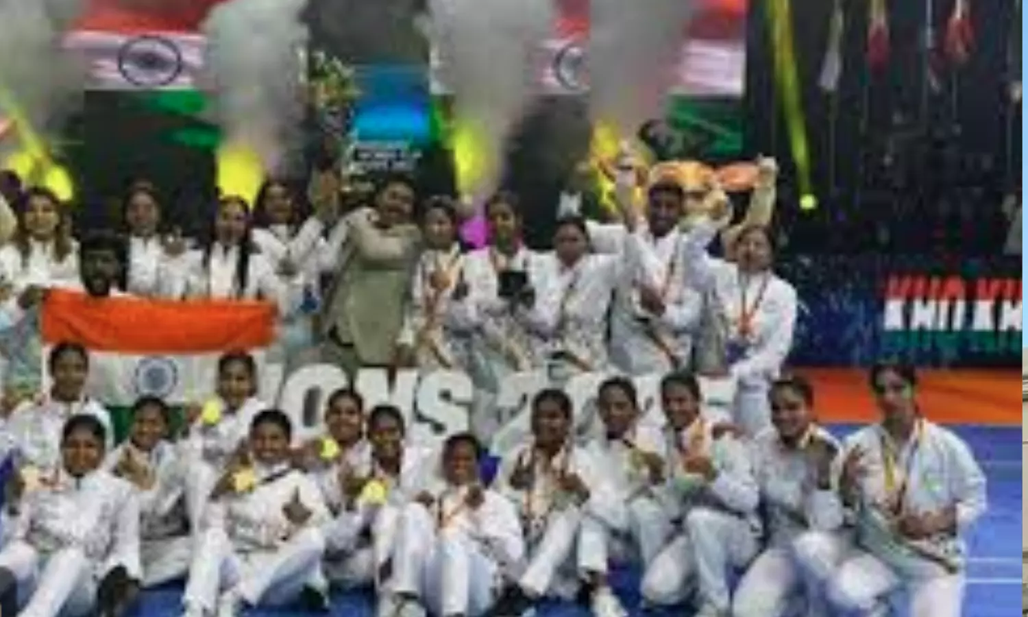 Indian men and women teams inaugural kho kho World cup 2025