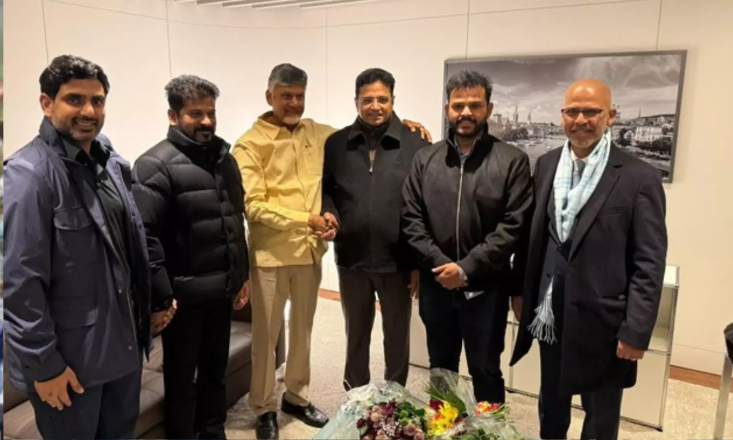 దావోస్‌లో చంద్రబాబు,రేవంత్ రెడ్డి భేటీ: ఏం మాట్లాడుకున్నారు?