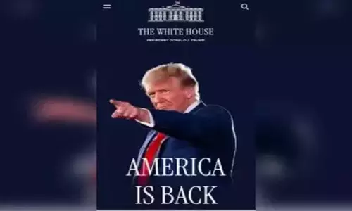 అమెరికా ఈజ్ బ్యాక్ ట్రంప్ ప్రెసిడెంట్ అయిన వెంటనే మారిన వైట్ హౌస్ వెబ్సైట్ రూపురేఖలు అమెరికా ఈజ్ బ్యాక్ ట్రంప్ ప్రెసిడెంట్ అయిన వెంటనే మారిన వైట్ హౌస్ వెబ్సైట్ రూపురేఖలు