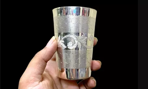 Health Benefits of Water Storing in Silver Glasses